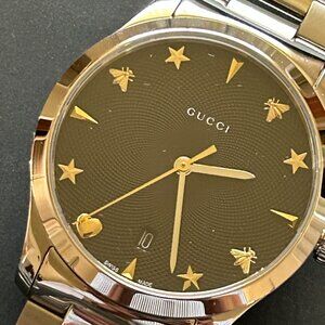 NWT Gucci 38mm Stainless Steel Watch